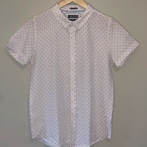 Boy’s light pink pattern button down dress Shirt